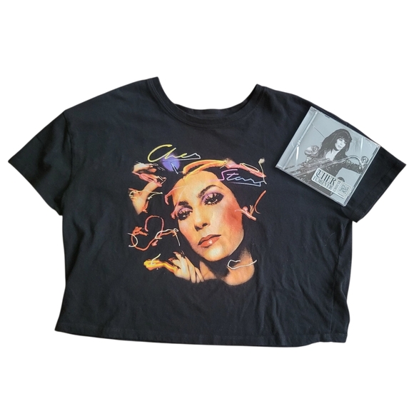 Cher T-shirt and CD - Picture 1 of 5